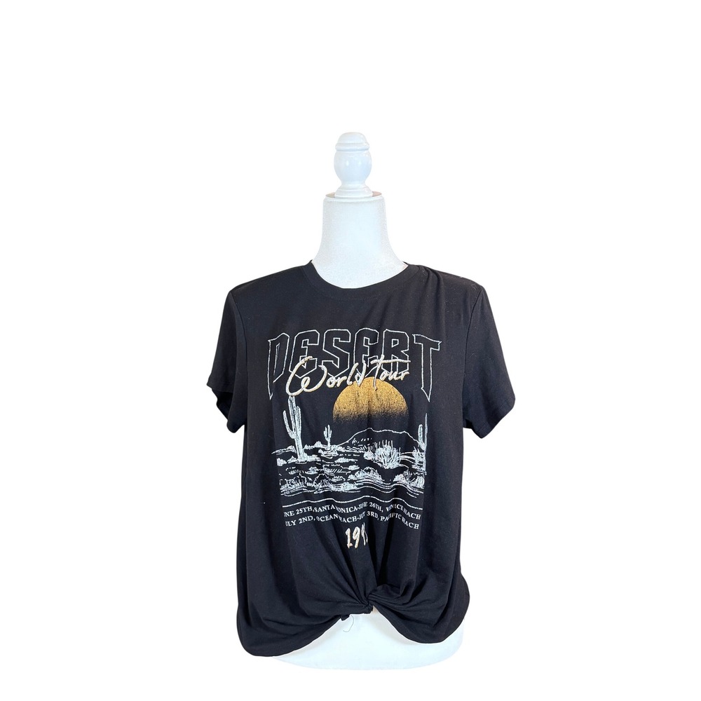 Social Culture Graphic Tee Black